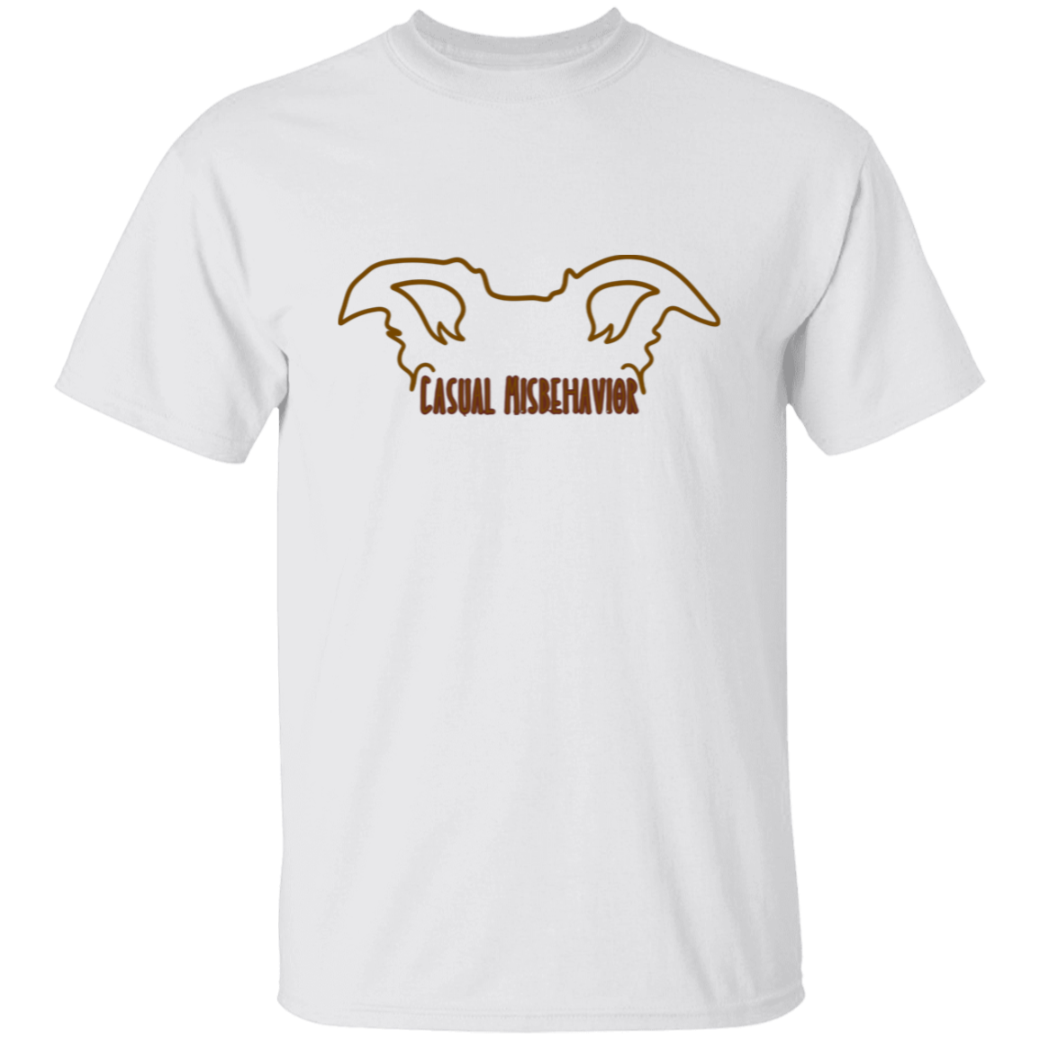 Camiseta informal de mala conducta