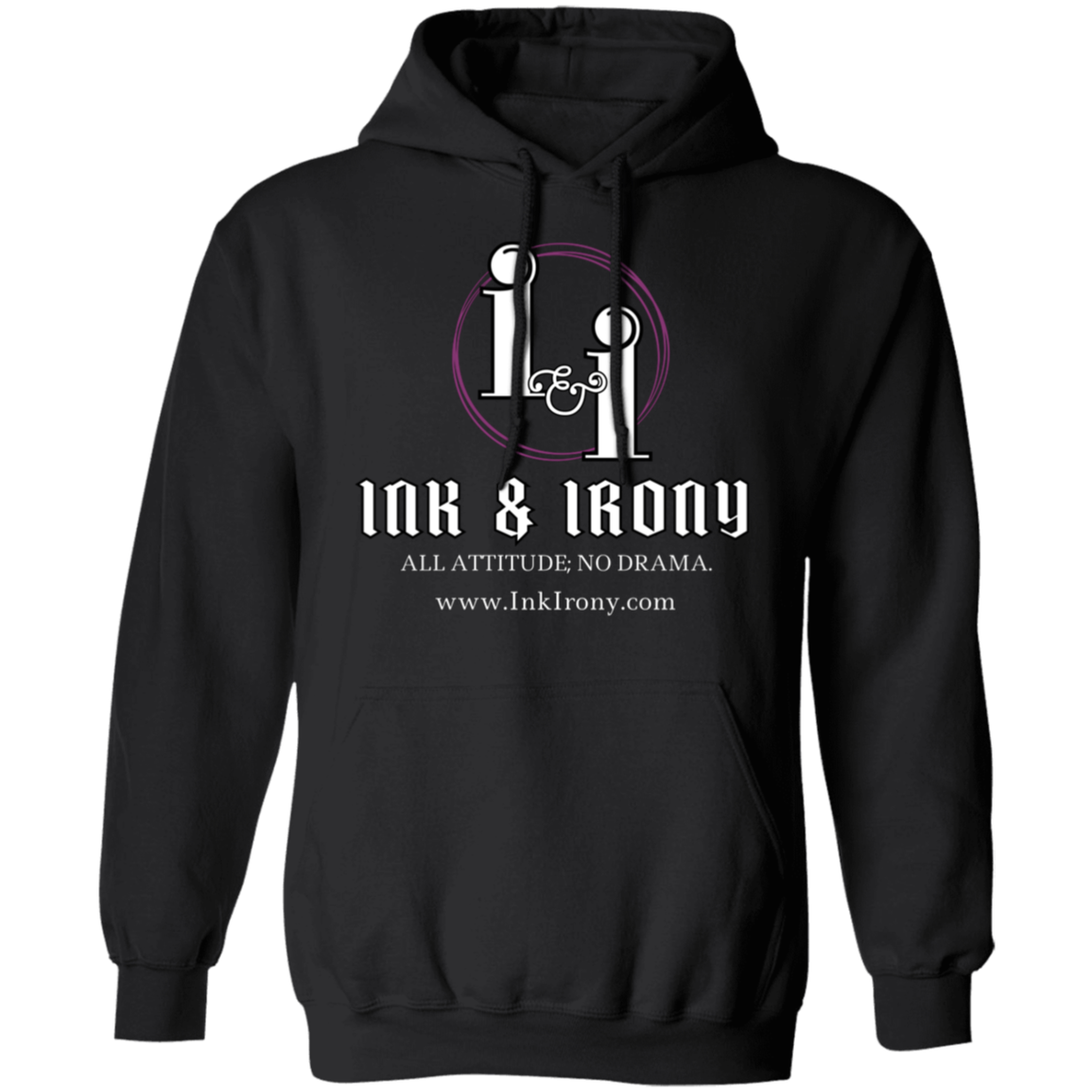 Sudadera con capucha Ink &amp; Irony