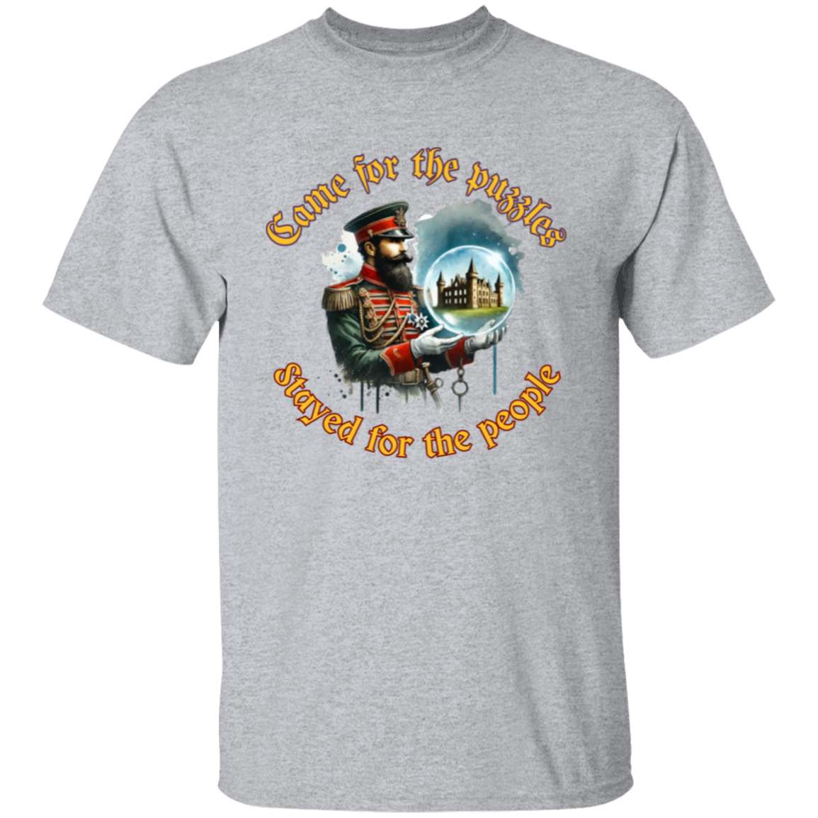 Camiseta "Vine por los rompecabezas"