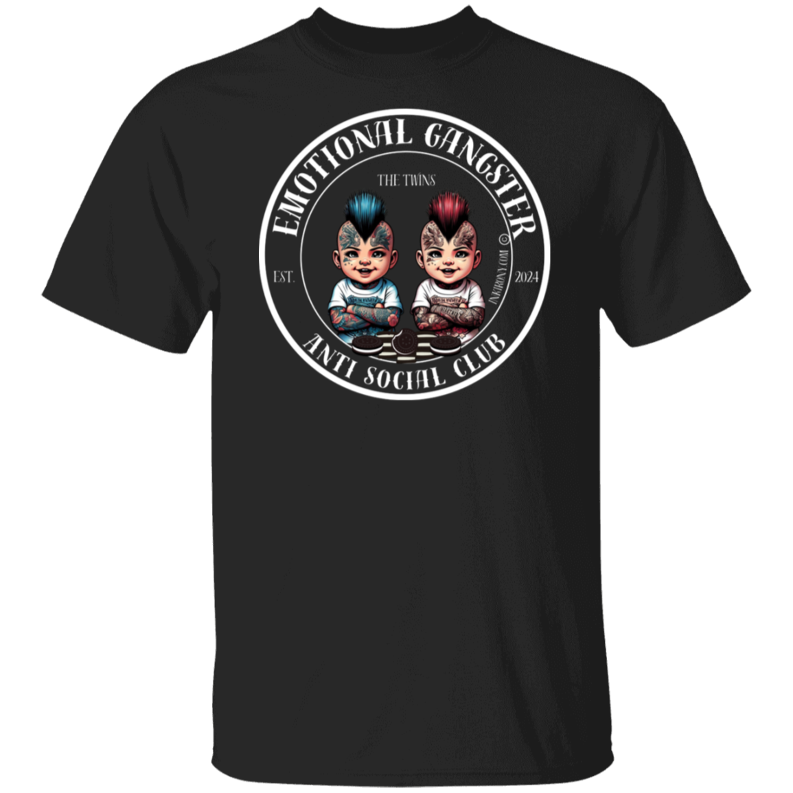 Camiseta de los gemelos: Gangster emocional