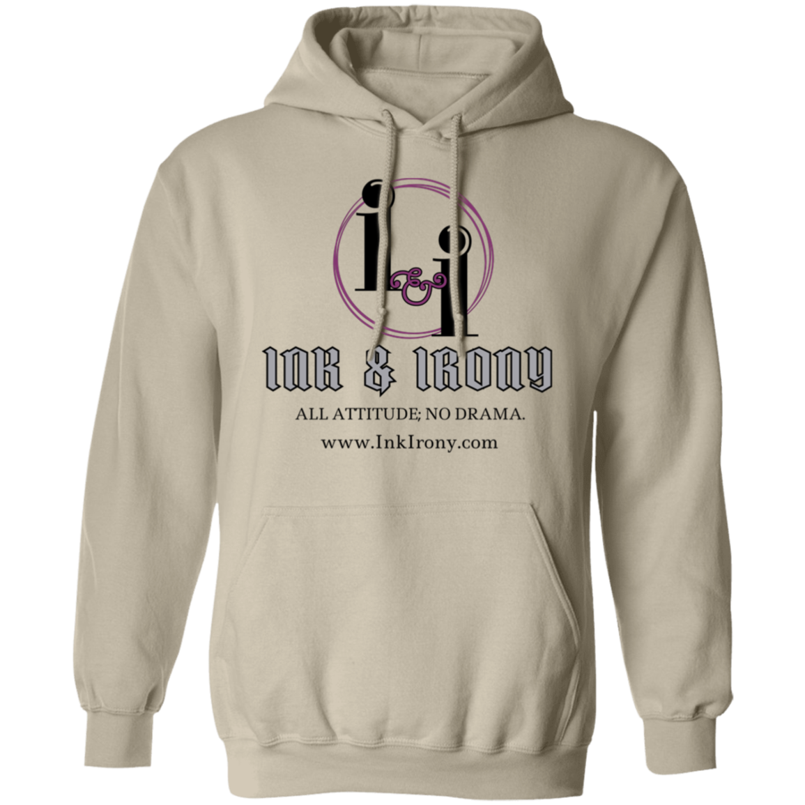 Sudadera con capucha Ink &amp; Irony