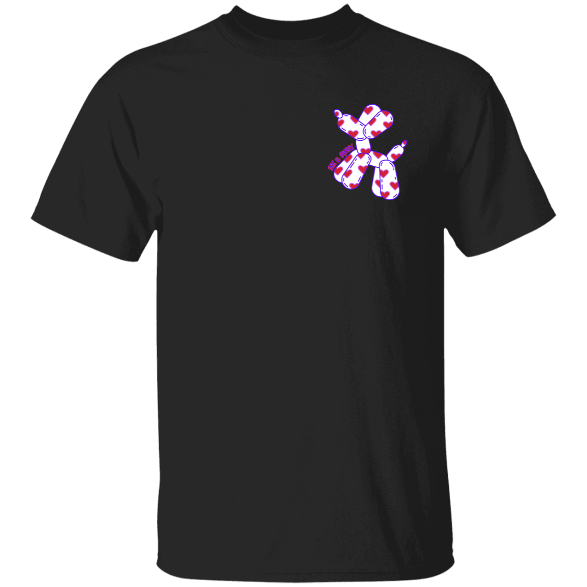 Balloon Puppy Hearts T-Shirt