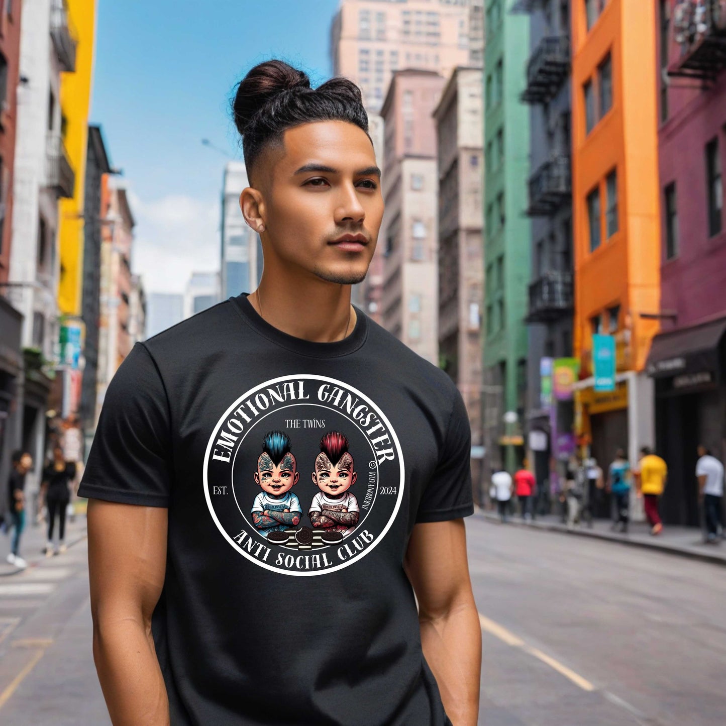 Camiseta de los gemelos: Gangster emocional