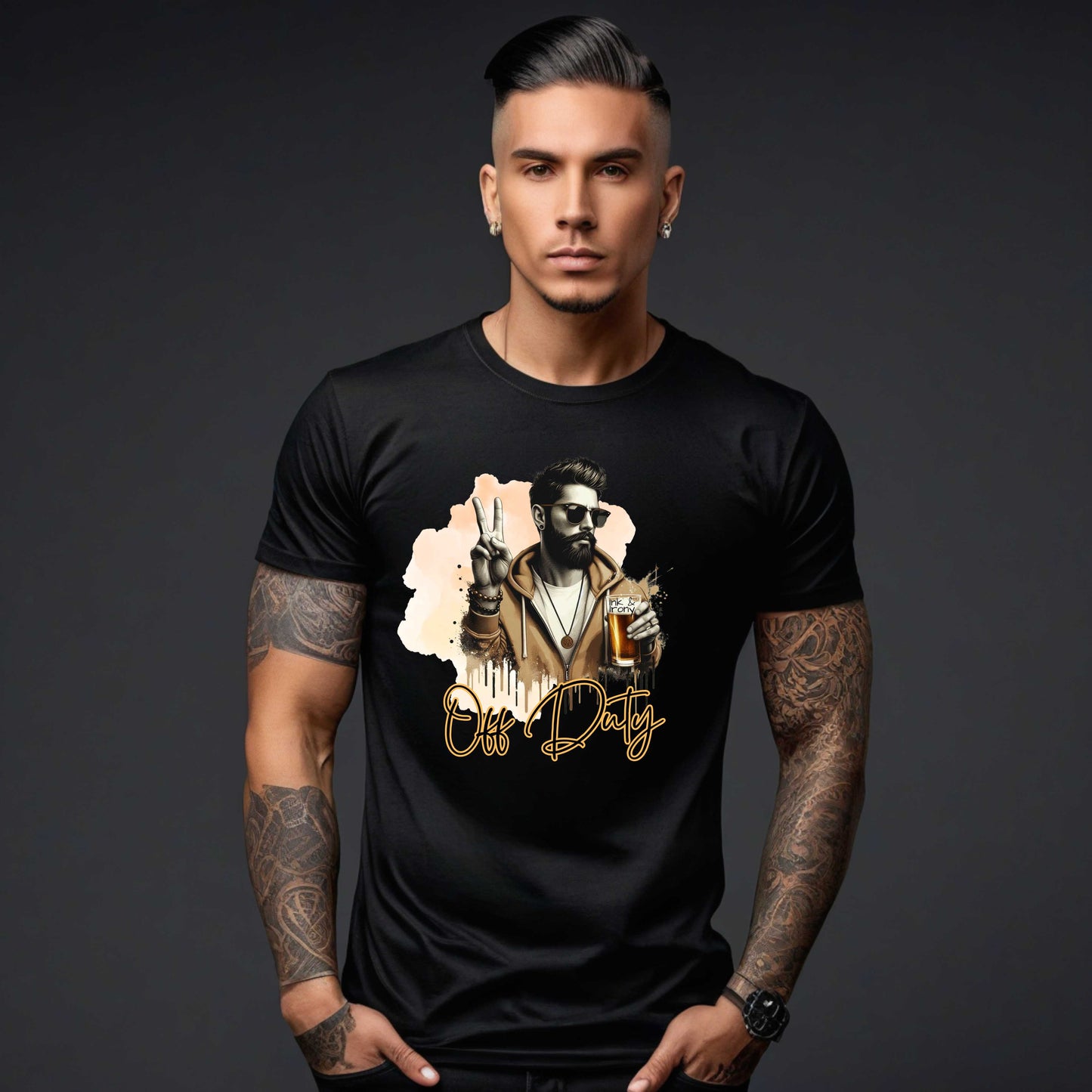 Off Duty Masculine T-Shirt