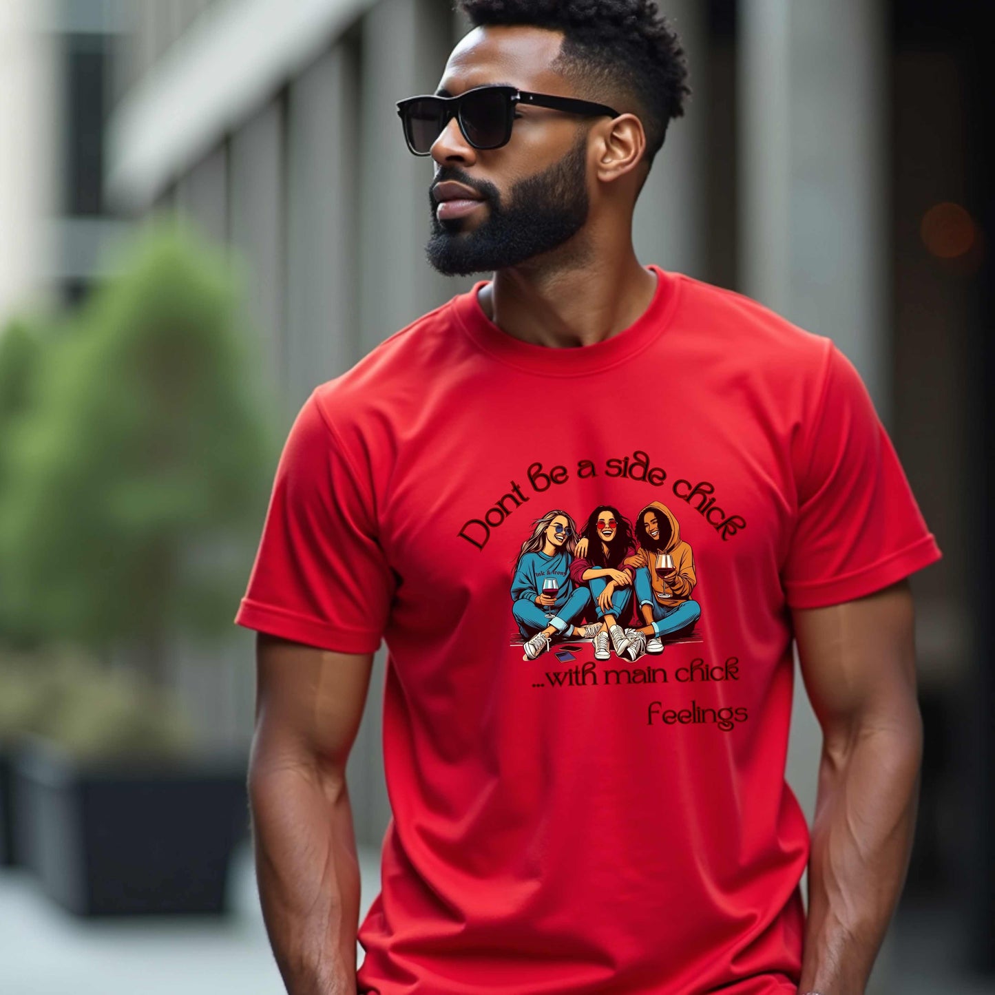Don't Be a Side Chick, with Main Chick Feelings T-Shirt
