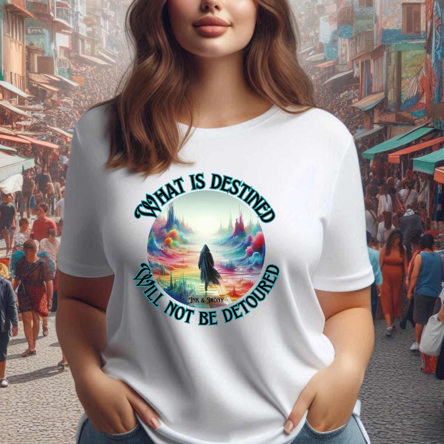 What is Destined Will Not Be Detoured T-Shirt