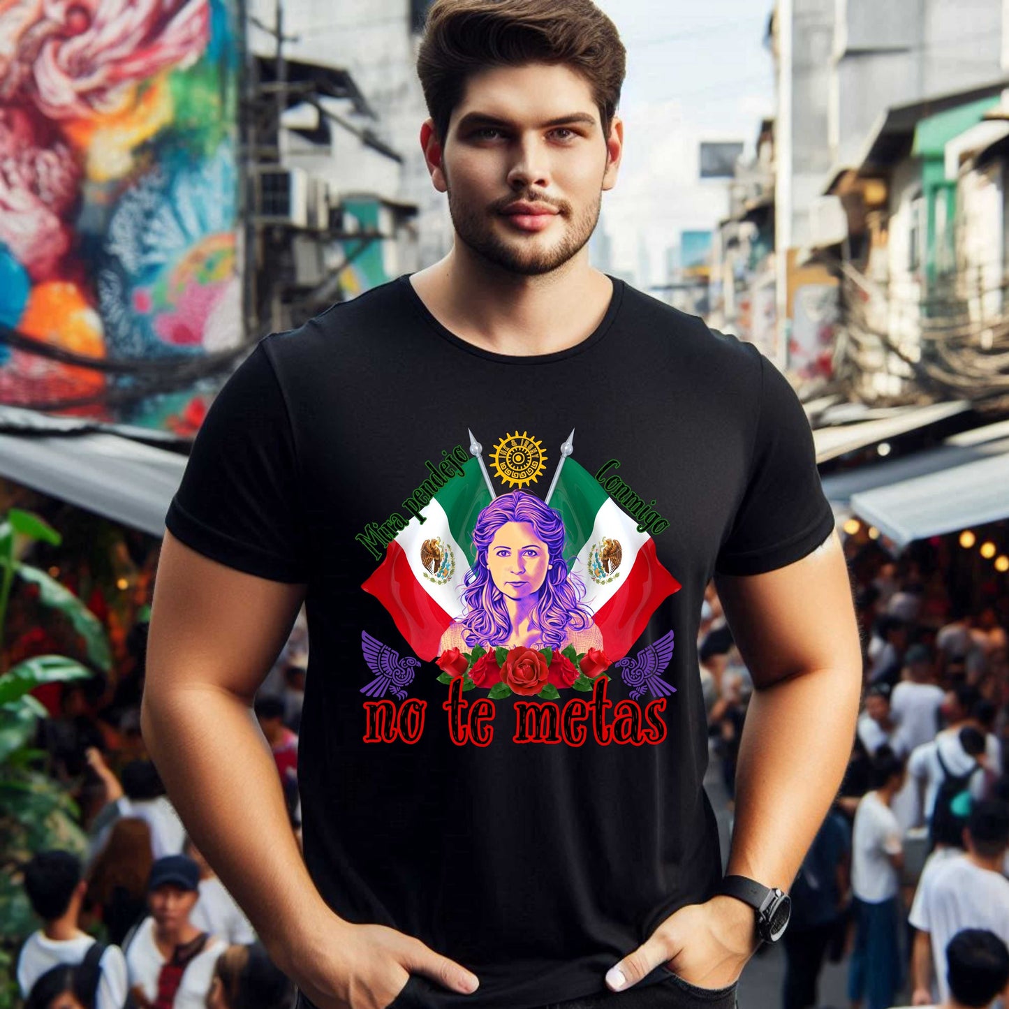 Mira Pendejo Conmigo No Te Metas T-Shirt