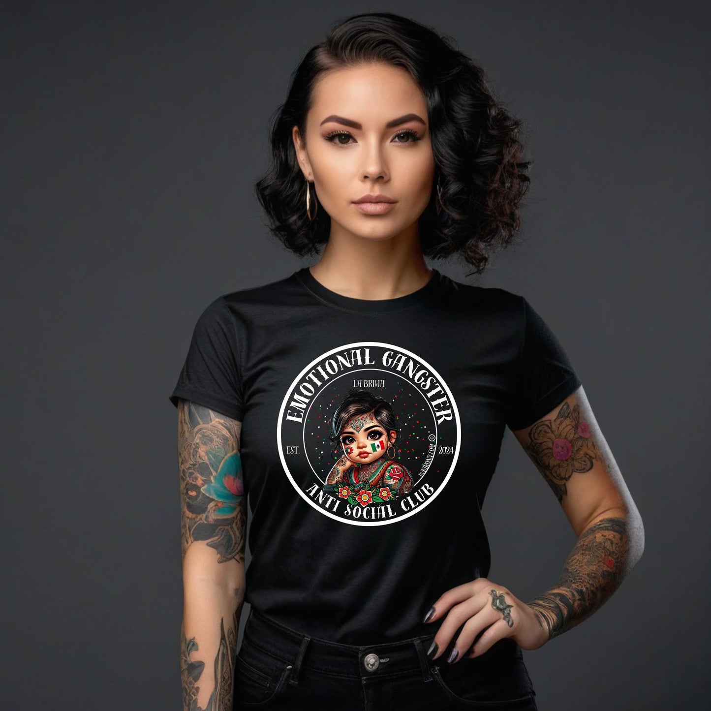 Camiseta Emotional Gangster - La Bruja