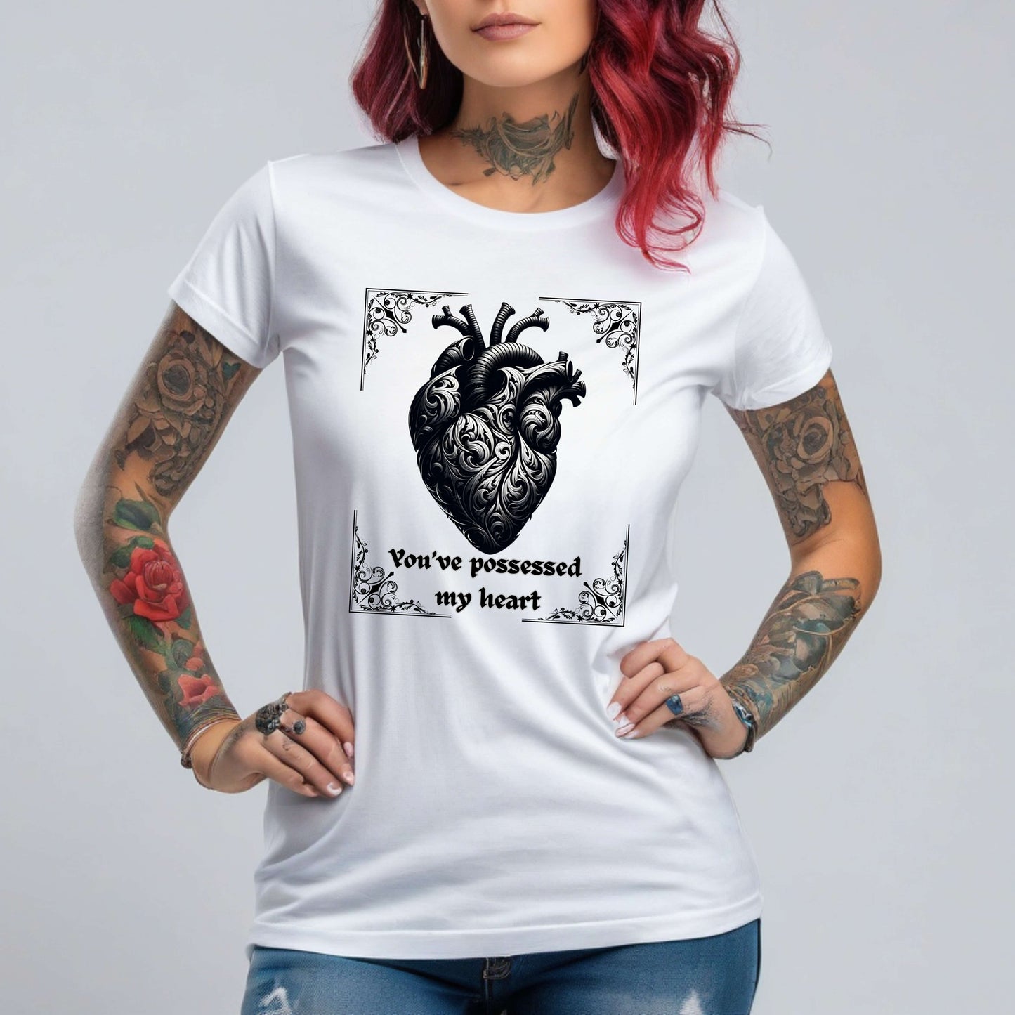 Camiseta "Has poseído mi corazón"