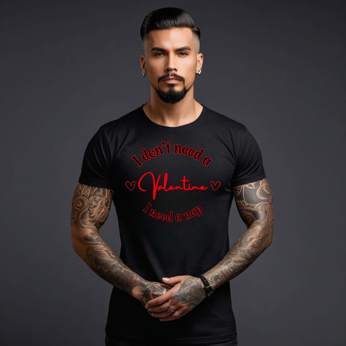No necesito un San Valentín, necesito una camiseta de siesta