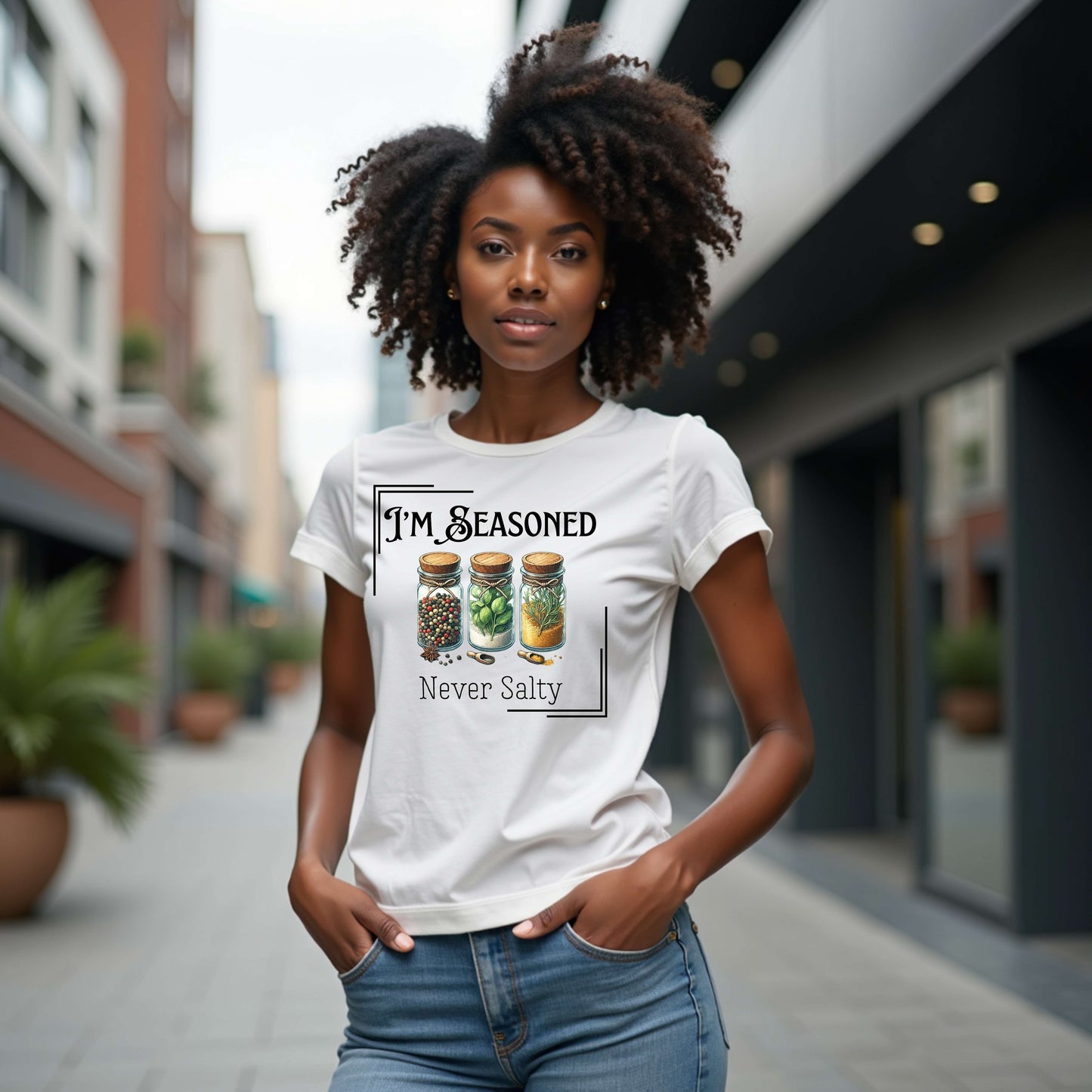 Camiseta Seasoned Never Salty