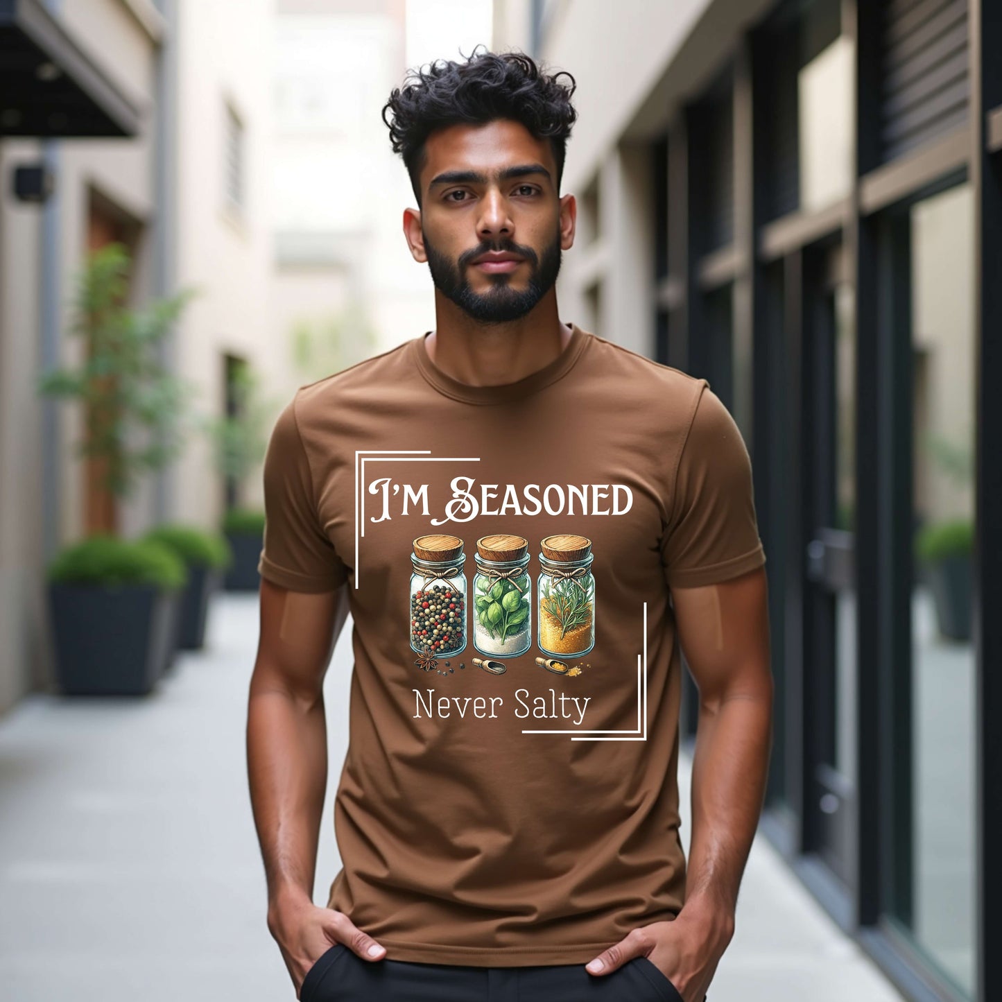 Camiseta Seasoned Never Salty