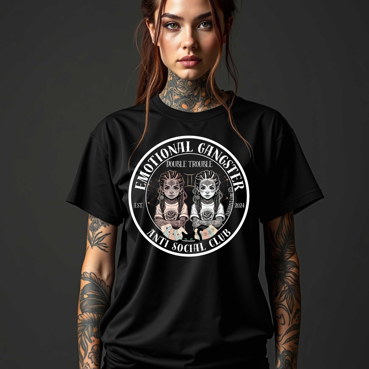 Camiseta Gangster emocional - Doble problema